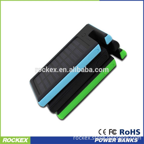 Solar power bank menu holder power bank 4000 mah power bank